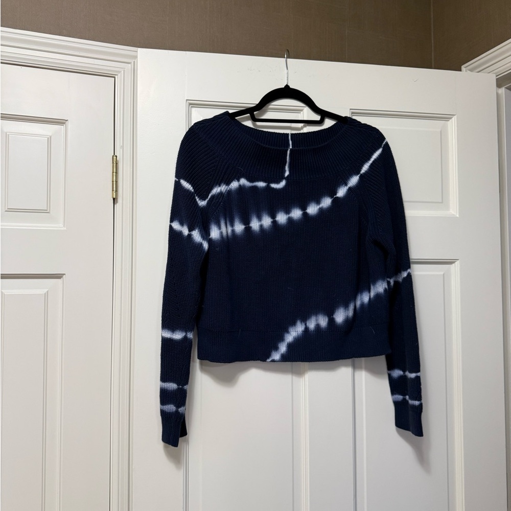 Acrobat navy cotton sweater - m